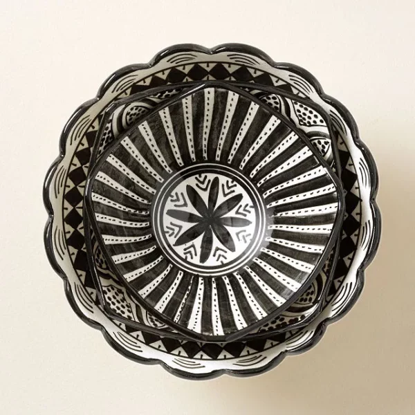 Moroccan Serving Dishes - Set Of 3 5