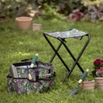Blooming Floral Gardener's Tool Seat 1