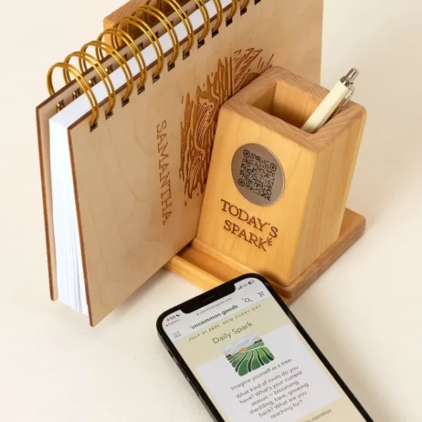 Daily Spark Qr Prompted Journaling Set 2