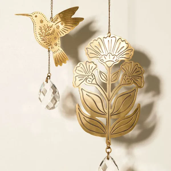 Garden Icon Brass Suncatcher 1