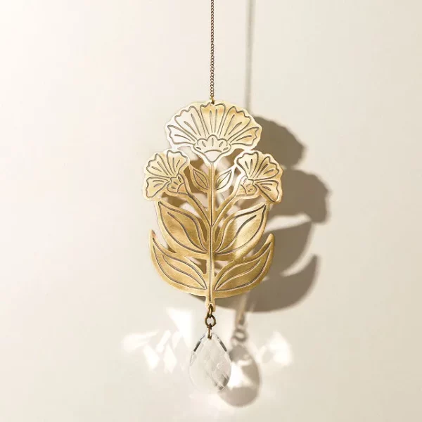 Garden Icon Brass Suncatcher 3