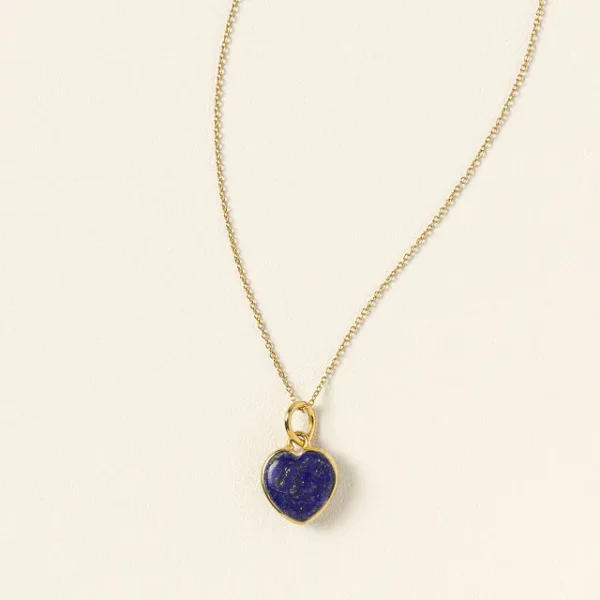 Gemstone Heart Intention Necklace 2