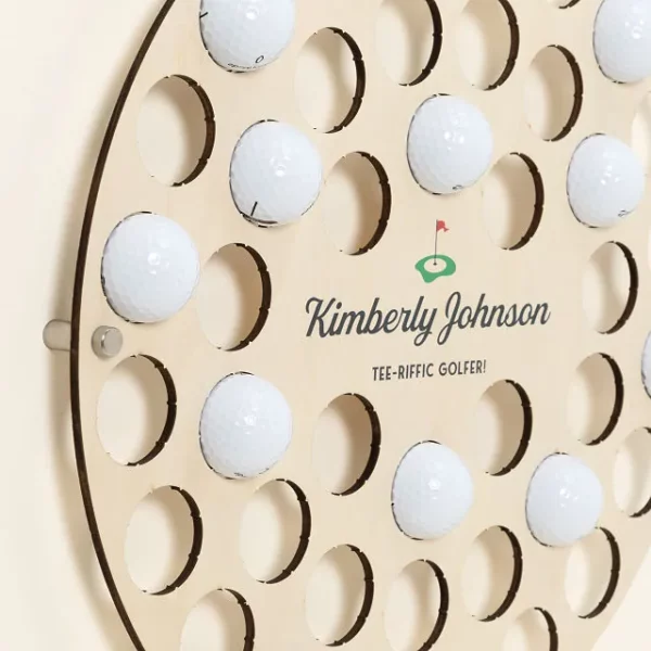 Golf Ball Display Wall Art 3