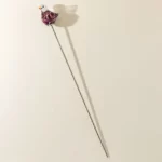 Handblown Glass Chickadee Garden Sculpture 2