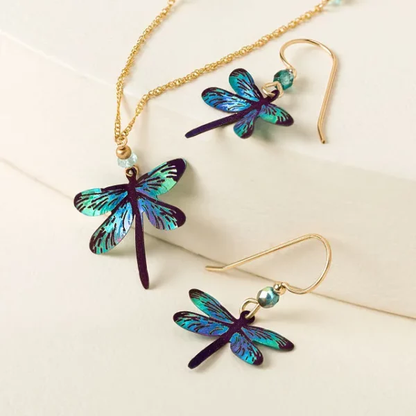 Iridescent Dragonfly Jewelry 1