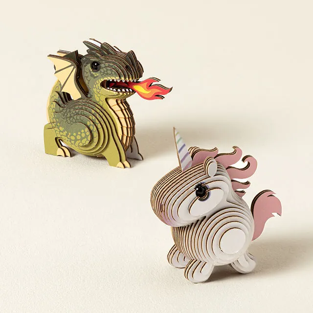 Mini Magical Creature 3d Kit - Set Of 2