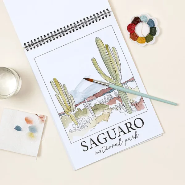 Paint The National Parks Watercolor Painting Set 2