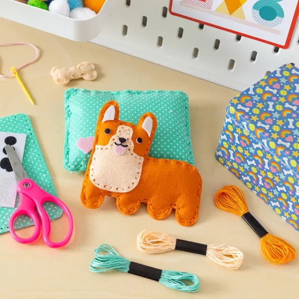 Sew Your Own Mini Corgi & Kitty Pocket Pets 2