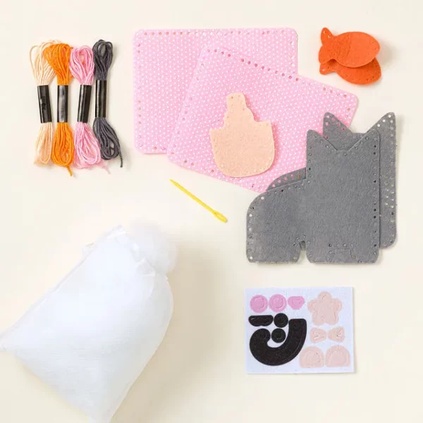 Sew Your Own Mini Corgi & Kitty Pocket Pets 3