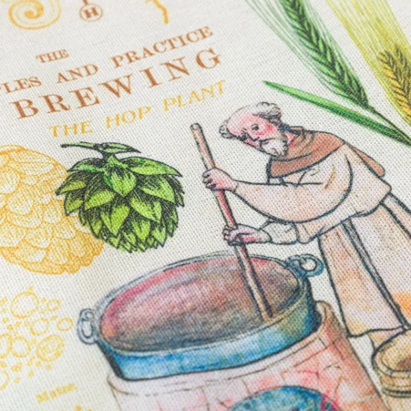 The Science Of Beer Dish Towel 1