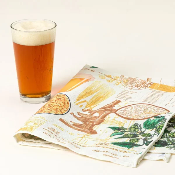 The Science Of Beer Dish Towel 2