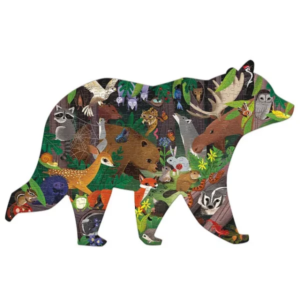 Animals Of The Us Parks Shaped Puzzle 2
