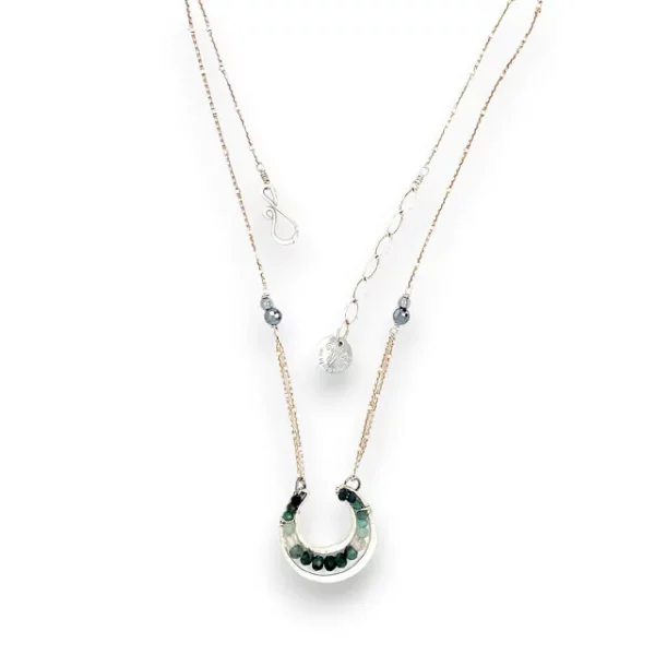 Blue Rainbow Necklace 1