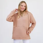 Built-in Sleep Mask Travel Hoodie 3