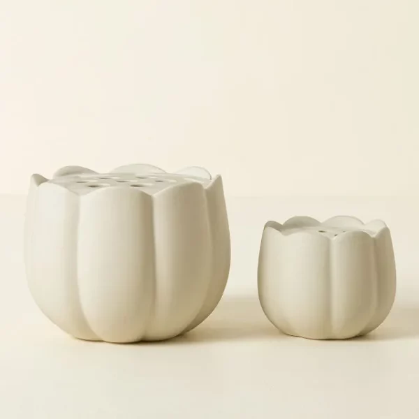 Ceramic Flower Frog Vase 2