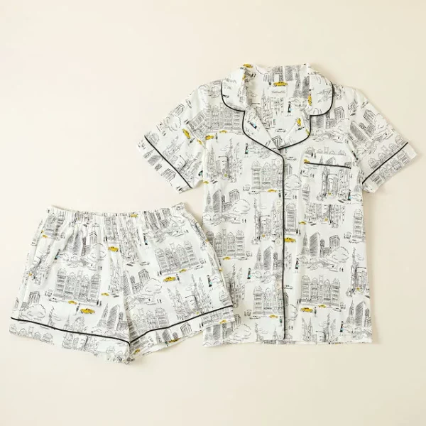 City That Never Sleeps Pajama Set 2