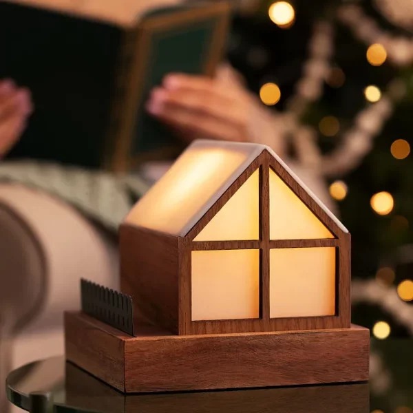 Cozy Cottage Book Stand & Lamp 6