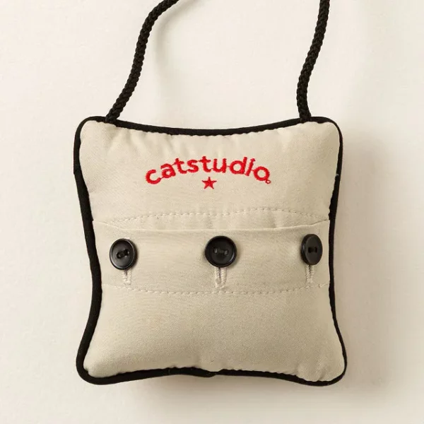 Embroidered City Pillow Ornament 2