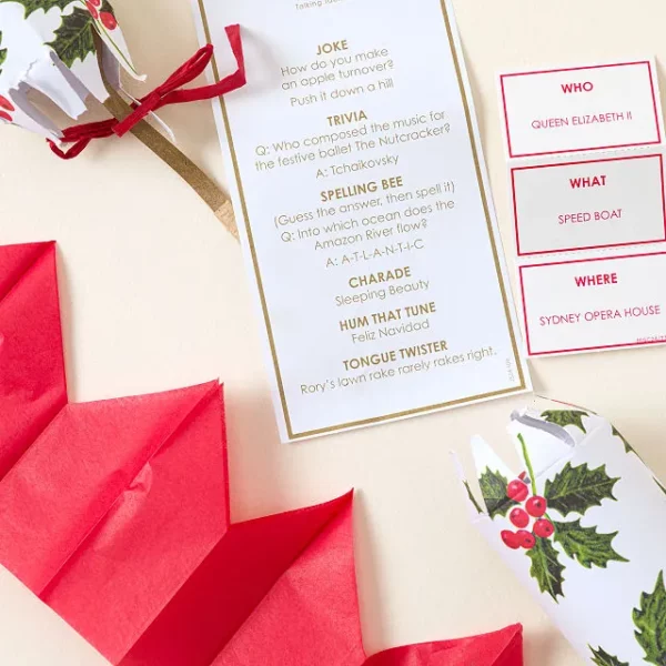 Family Game Night Christmas Crackers 3