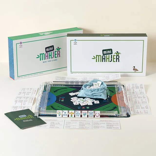 Robert Kline Art Handmade Gift Ideas 5 Family Learn To Play Mahjong Set