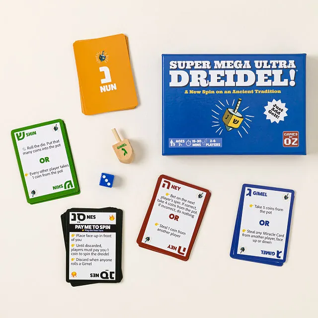 Kid Designed Super Mega Ultra Dreidel Game