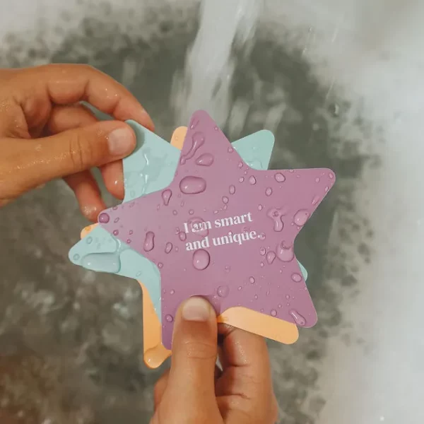 Kids Waterproof Bathfirmations Set 2