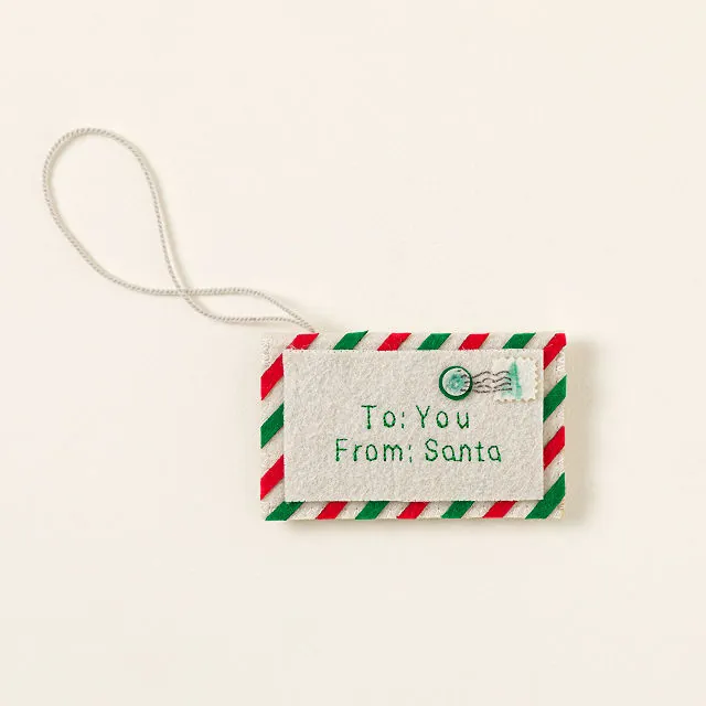 Letter To You Felt Pocket Ornament
