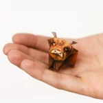 Mini Highland Cows Paper Desk Herd 3