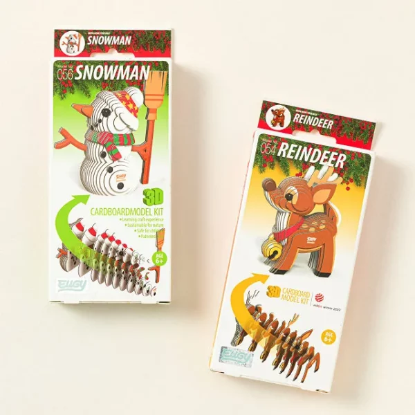 Mini Holiday Friends 3d Kit - Set Of 2 2