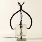 Reclaimed Ice Tong Table Lamp 4