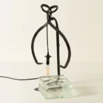Reclaimed Ice Tong Table Lamp 5