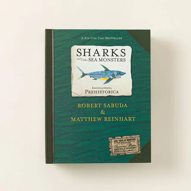 Robert Kline Art Handmade Gift Ideas 10 Sharks And Other Sea Monsters Deluxe Pop-up