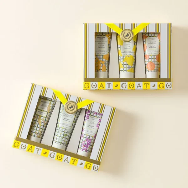 Soft And Gentle Goats Milk Hand Cream Gift Box 1