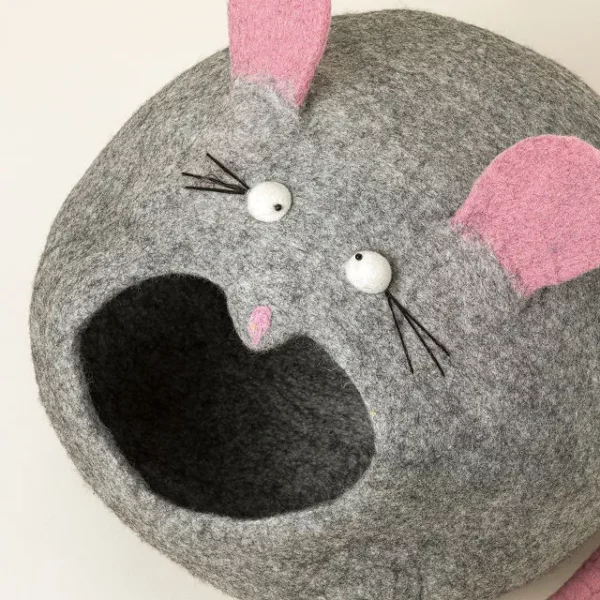 Tables Have Turned Mouse Shaped Cat House 1