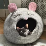 Tables Have Turned Mouse Shaped Cat House