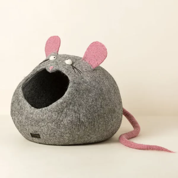 Tables Have Turned Mouse Shaped Cat House 2