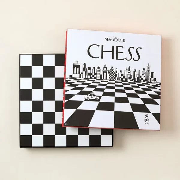 The New Yorker Premium Wooden Chess Set 4