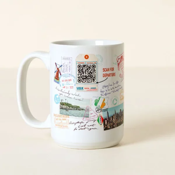 Travel The World In 365 Days Qr Mug 1