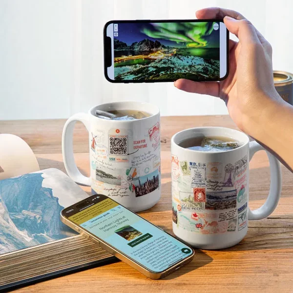 Travel The World In 365 Days Qr Mug 2