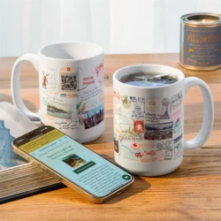 Travel The World In 365 Days Qr Mug