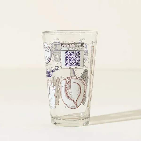 Baseball Every Day Interactive Qr Glass 3