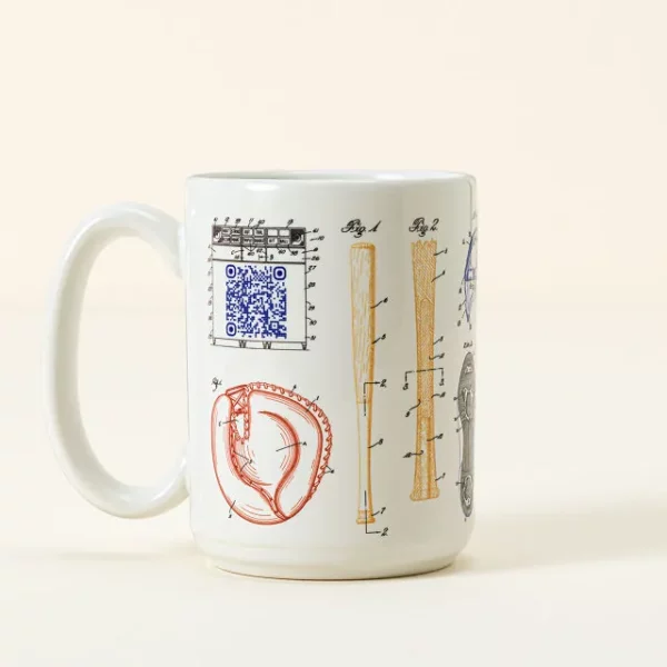 Baseball Every Day Interactive Qr Mug 2