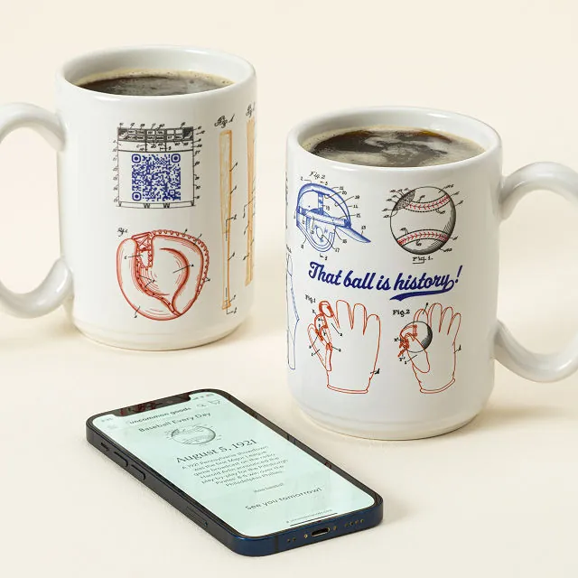 Baseball Every Day Interactive Qr Mug