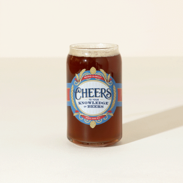 Beer Facts Every Day Interactive Qr Can Glass 2