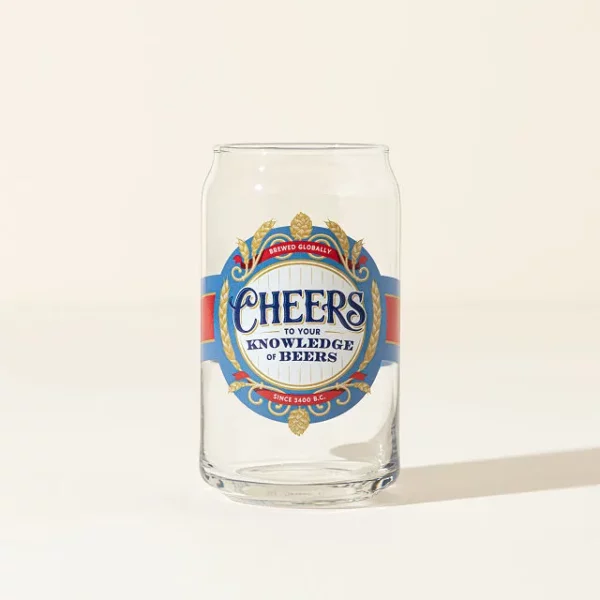 Beer Facts Every Day Interactive Qr Can Glass 3