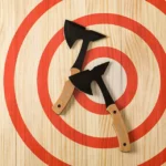 Complete Axe Throwing Game Set 2