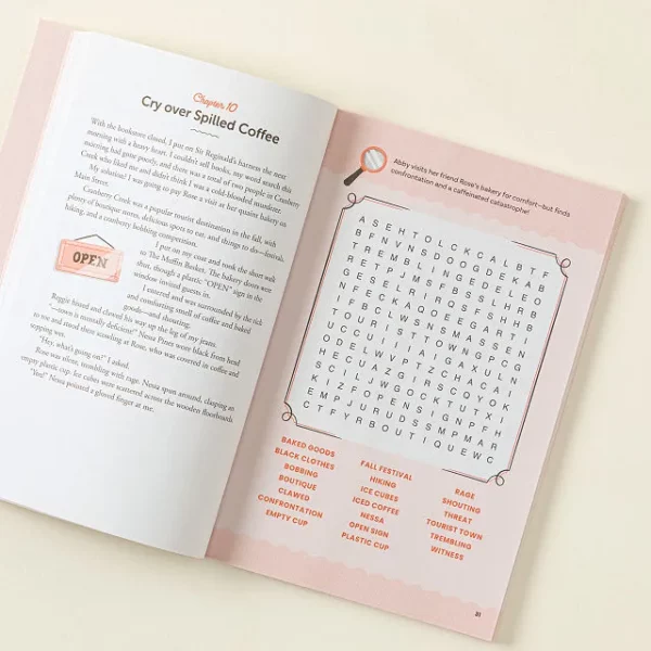 Cranberry Creek Cozy Mystery Word Search Book 2