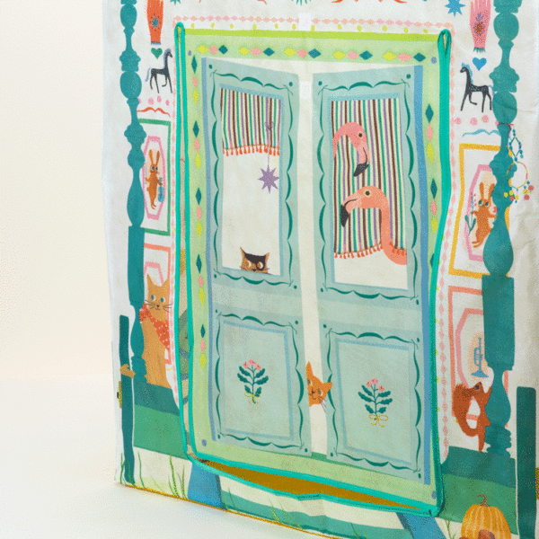 Creative Caravan Play Tent 1