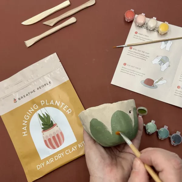 Diy Clay Hanging Planter Kit 1