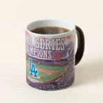 Dodgers' 2025 World Series Color Changing Mug 3